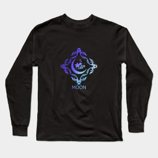 Moon Long Sleeve T-Shirt